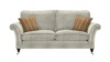 Large 2 Seater Sofa. Paris Medallion Oyster- Grade B